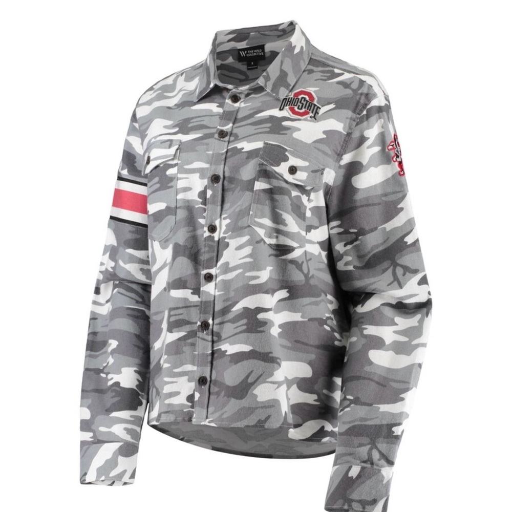 Ohio State Wild Collective button down